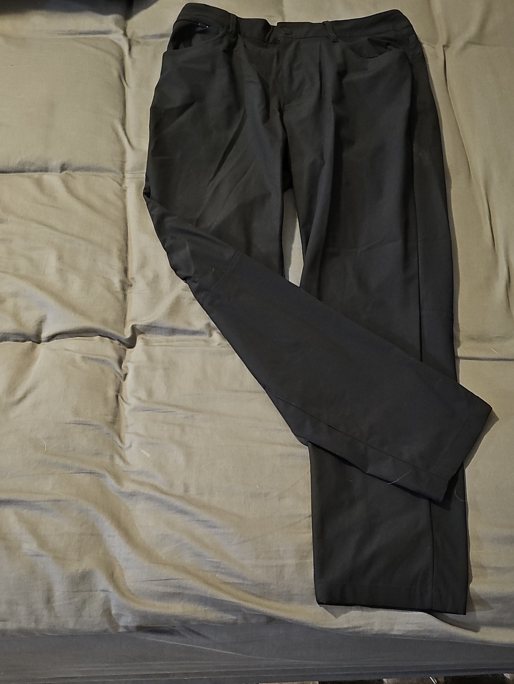 all in motion Black Men's Dress Pants - Straight Fit